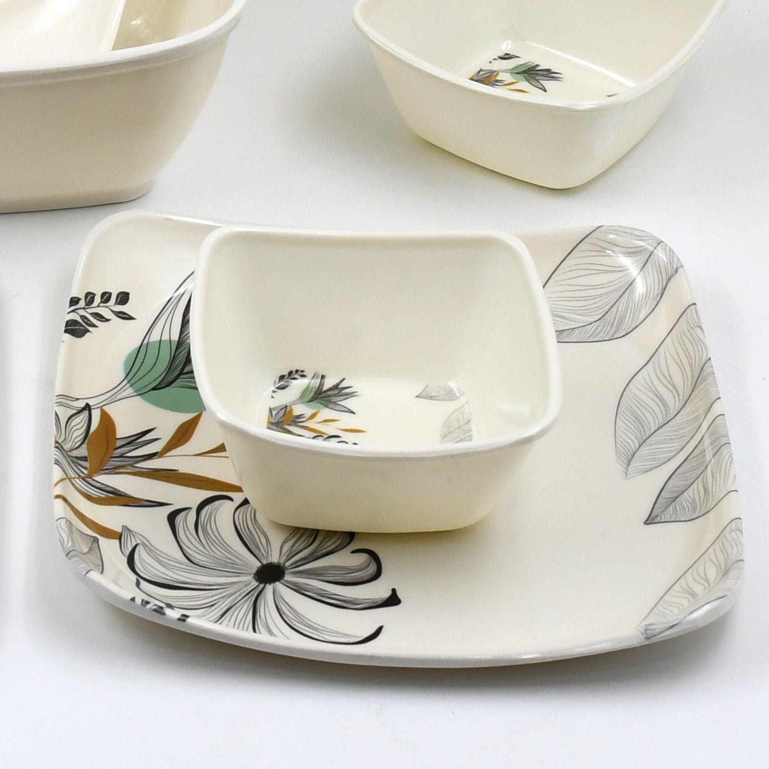 Divine lunch Tableware, Dinner Set (11 Pcs Set) Divine lunch Tableware, Dinner Set (11 Pcs Set)